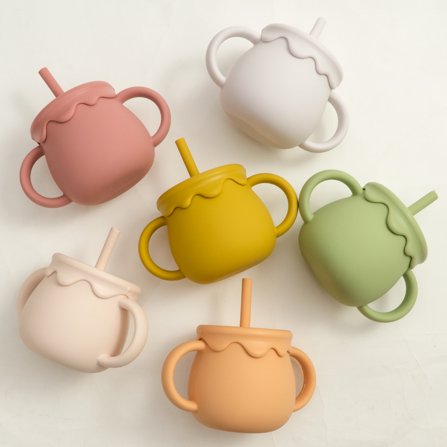 Baby Food Nestle - Baby Feeding Cups Portable Drinkware Sippy