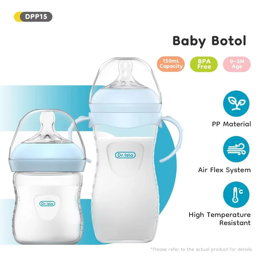 Baby Food Dispensing Spoon - Baby PP Bottle 150/240/330ML Newborn Baby