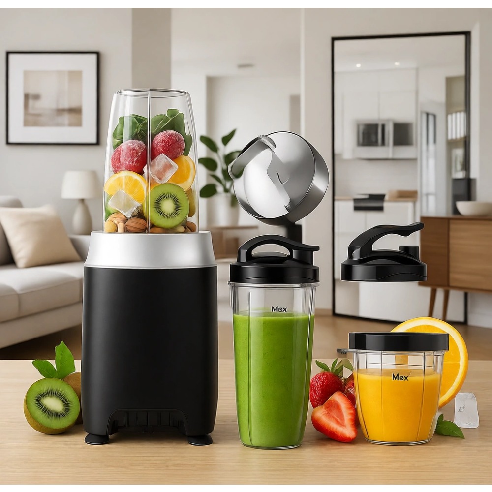 Baby Food Blender - 11pc Personal Blender 900W for Smoothies/Shakes/Baby