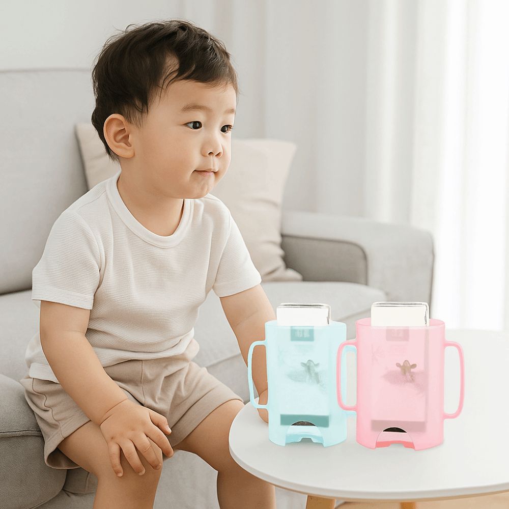 Baby Food Pouches Reusable - Portable Plastic Squeeze Pouch Holder Comfortable