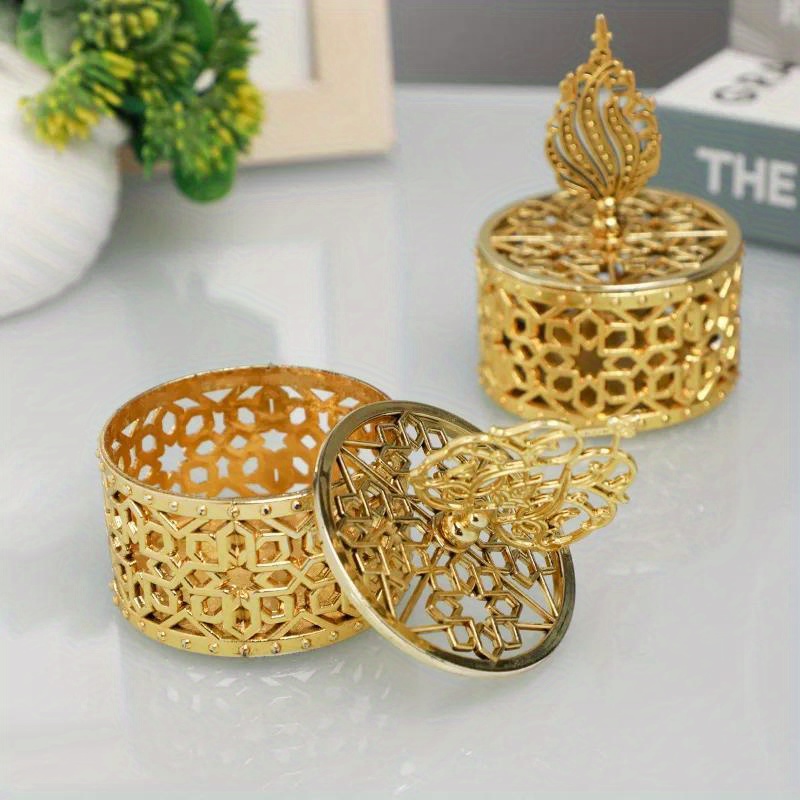 Baby Food Packaging - 4PCS Gold Plating Small Box Creative