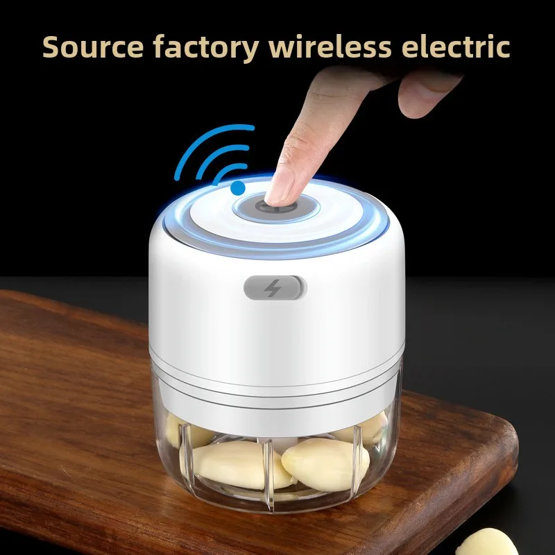 Baby Food Equipment - Electric Mini Garlic Chopper 100/250ML USB