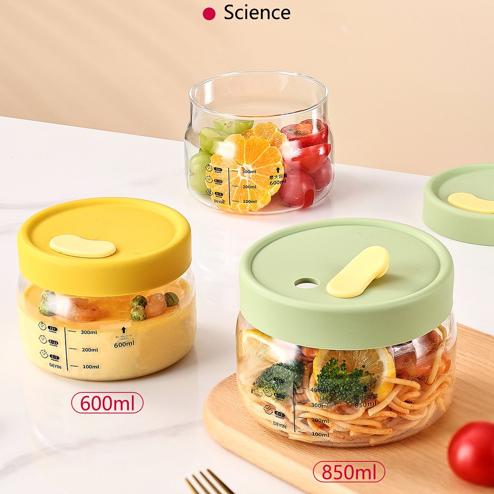 Baby Food Nestle - 600-850ml Glass Food Storage Container Airtight