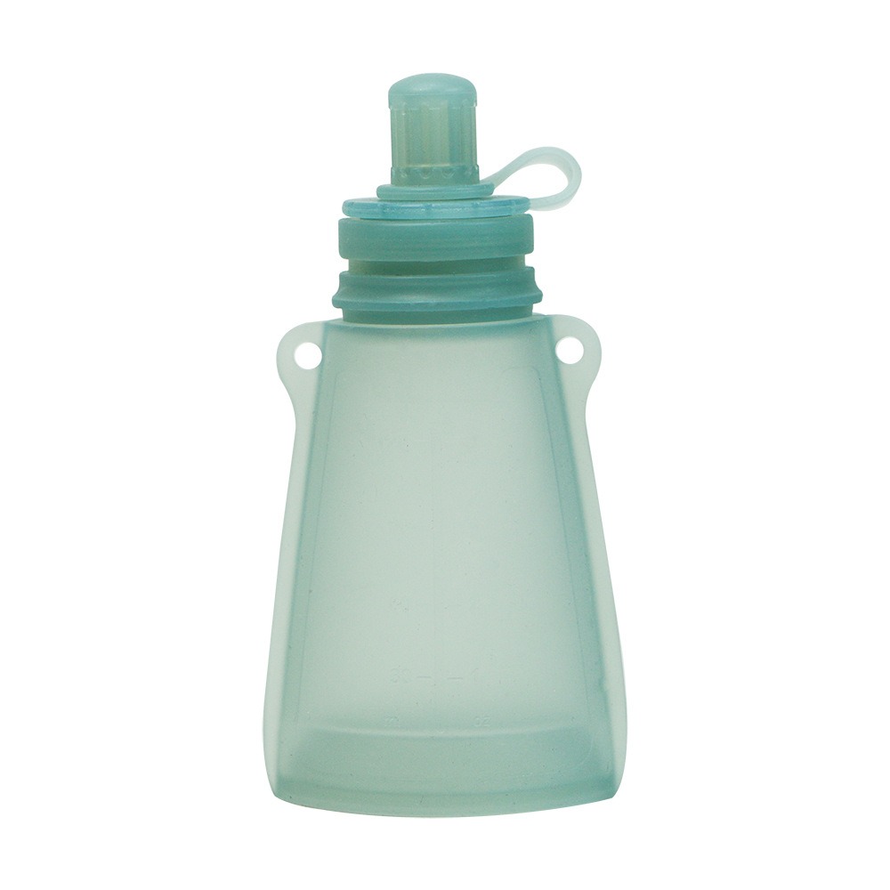 Baby Food Pouches Reusable - BPA Free Silicone Baby Food Pouch