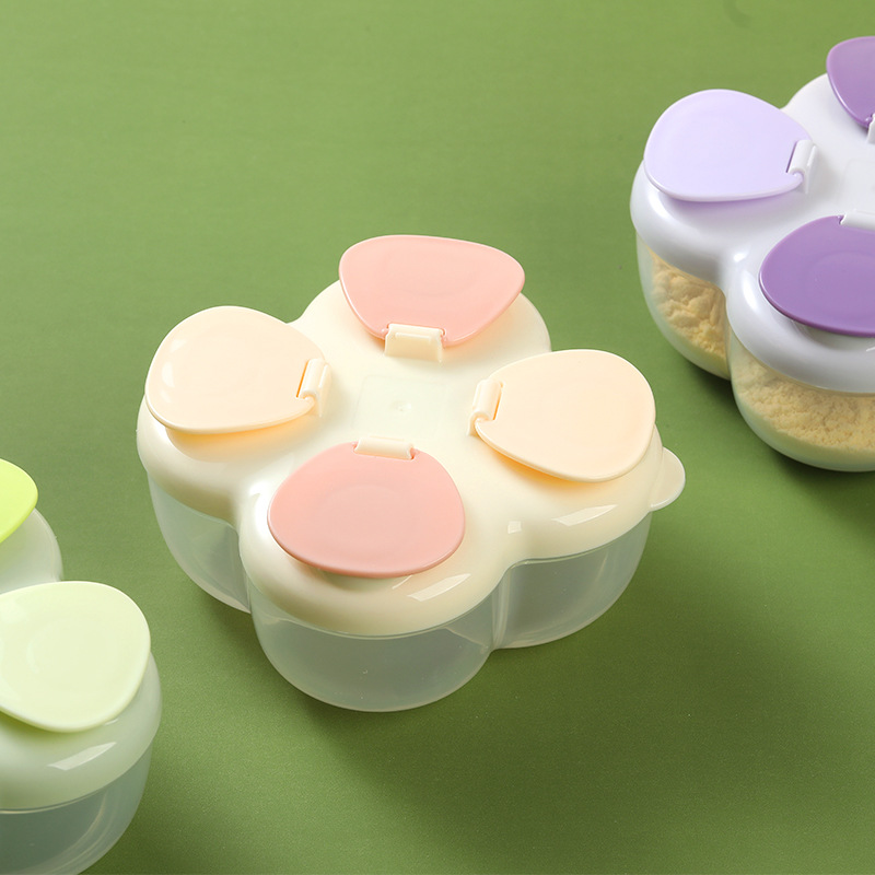 Portable Clover 4-Compartment  - Baby Food Jars With Lids ulasan dan harga
