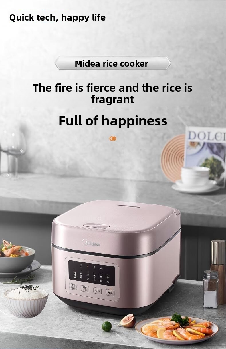 4L Smart Rice Cooker with Time - Baby Rice Food ulasan dan harga