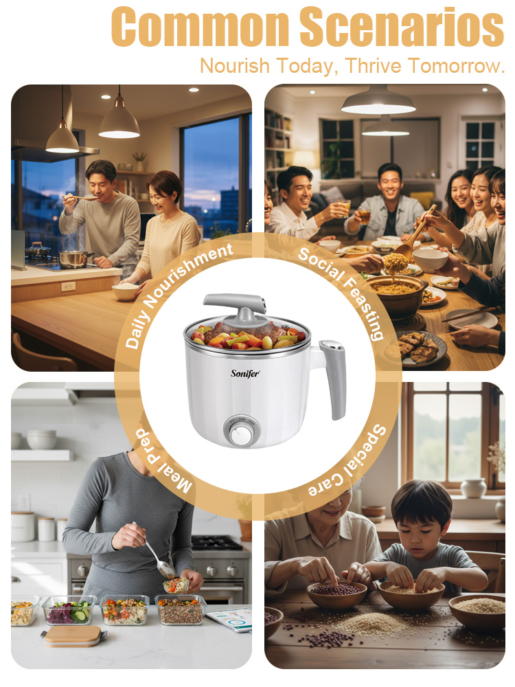 Sonifer SF-1503 Mini Electric  - Baby Food Recipe Book ulasan dan harga