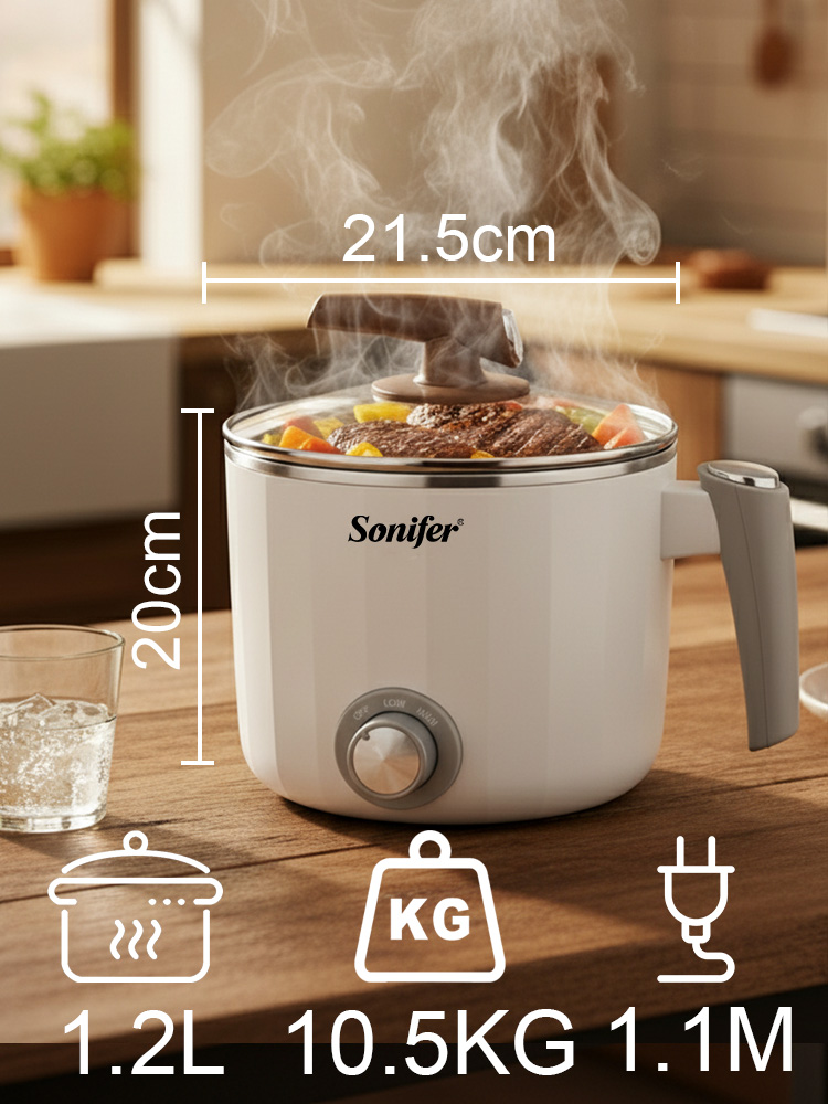 Sonifer SF-1503 Mini Electric  - Baby Food Recipe Book ulasan dan harga