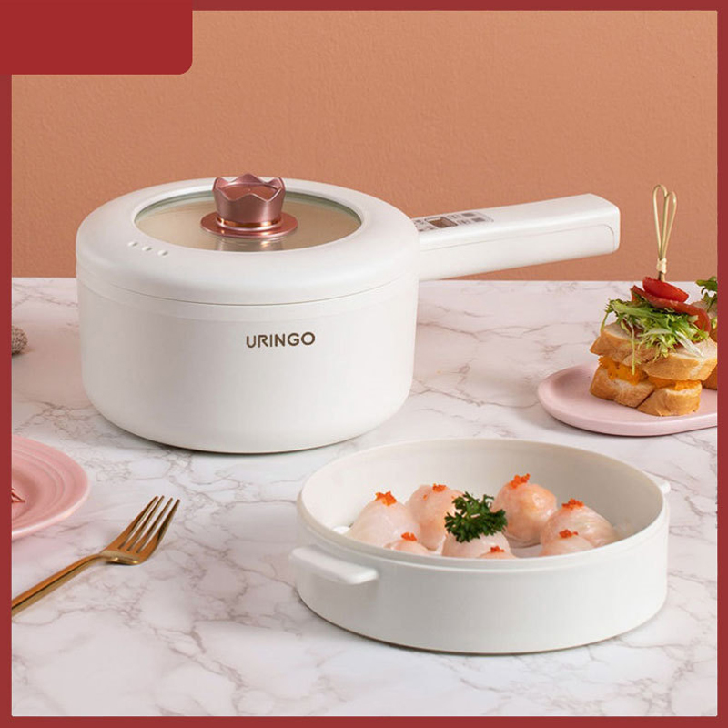 URINGO 1.6/2L Electric Hot Pot - Baby Rice Food ulasan dan harga