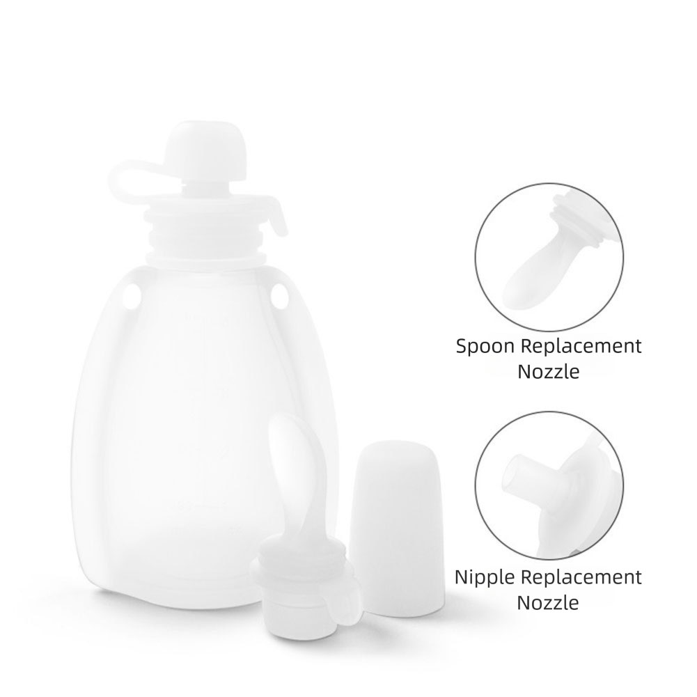 Reusable Baby Food Pouch Non B - Baby Food Pouches Reusable ulasan dan harga
