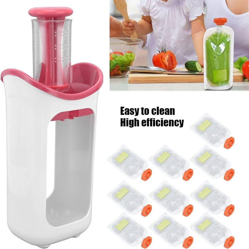 Baby Food Squeeze Station with - Baby Food Packaging ulasan dan harga