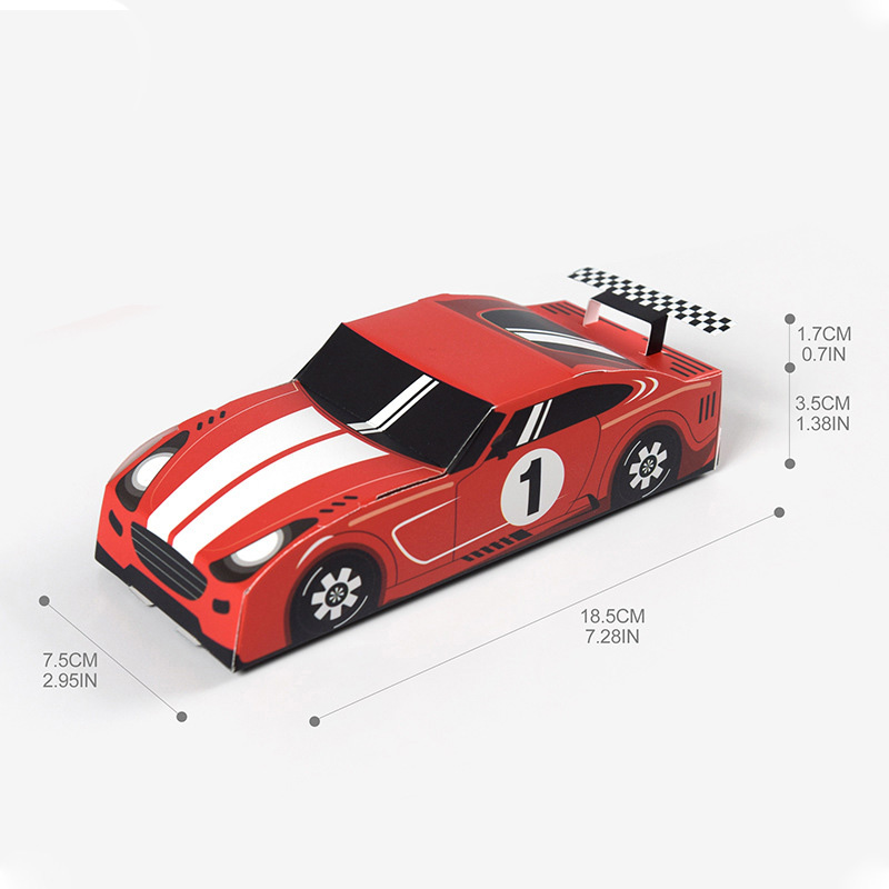10/20/30pcs Racing Car Theme G - Baby Food Packaging ulasan dan harga