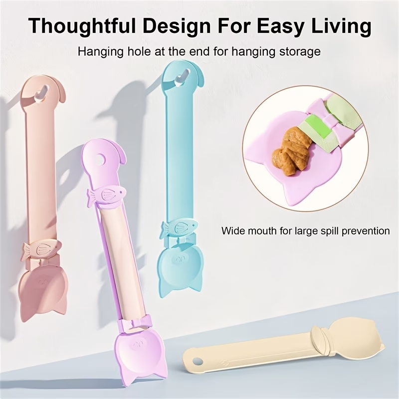 Cat Treat Spoon Dispenser 6-Pa - Baby Food Dispensing Spoon ulasan dan harga