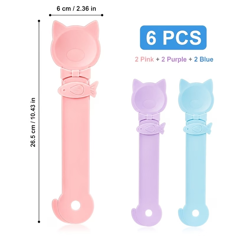 Cat Treat Spoon Dispenser 6-Pa - Baby Food Dispensing Spoon ulasan dan harga