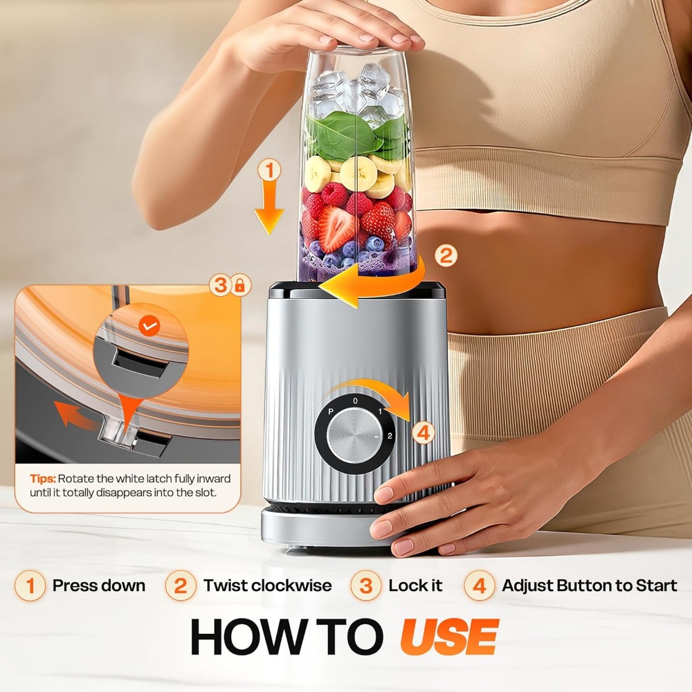 Portable Personal Smoothie Ble - Baby Food Blender ulasan dan harga