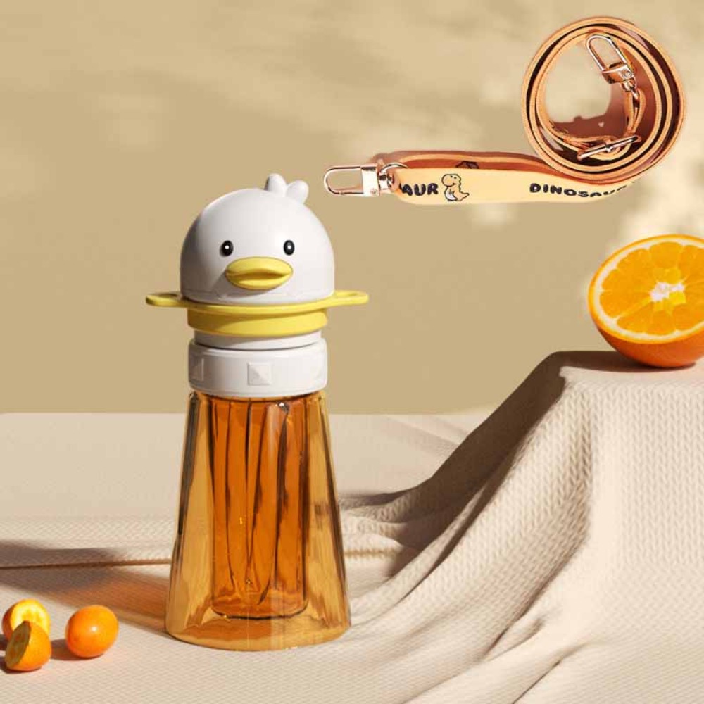 Cartoon Duck Baby Water Bottle - Baby Food Jars With Lids ulasan dan harga