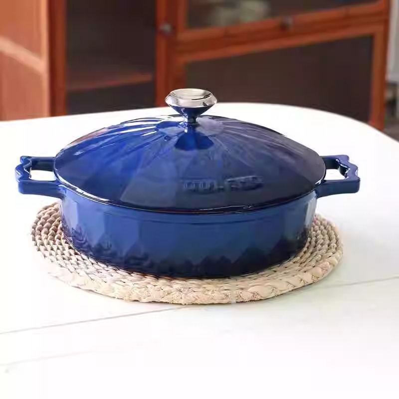 Enameled Cast Iron Dutch Oven  - Baby Food Healthy ulasan dan harga