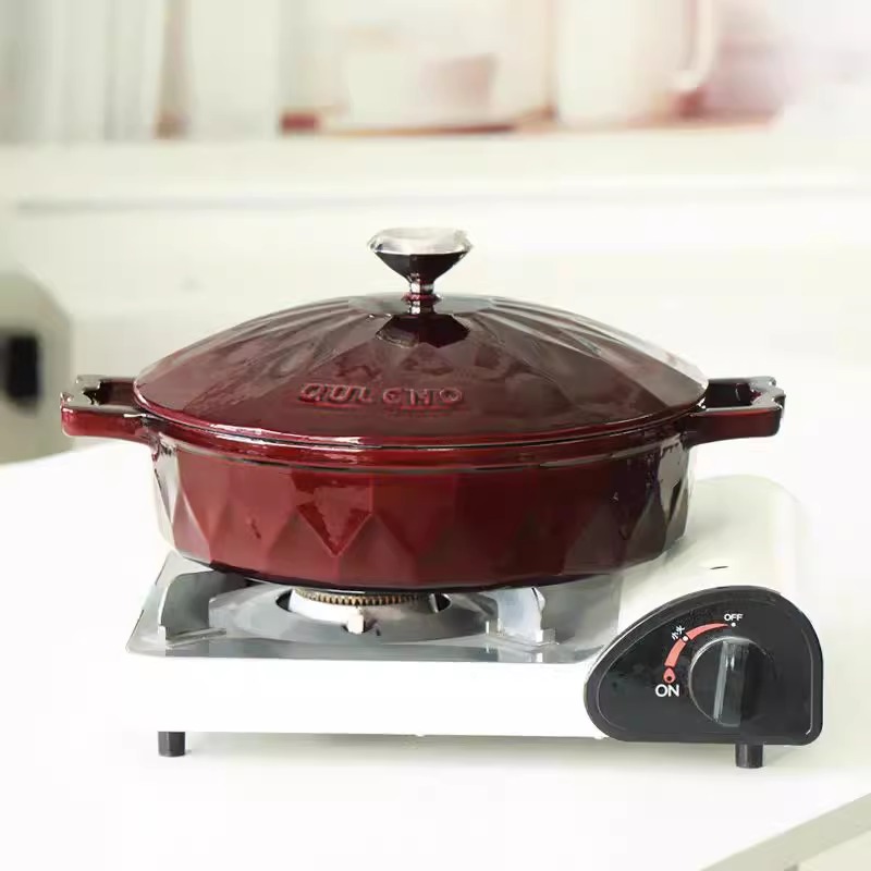 Enameled Cast Iron Dutch Oven  - Baby Food Healthy ulasan dan harga