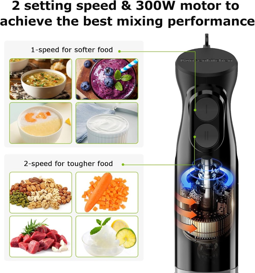 3-in-1 Immersion Blender Handh - Baby Food Blender ulasan dan harga