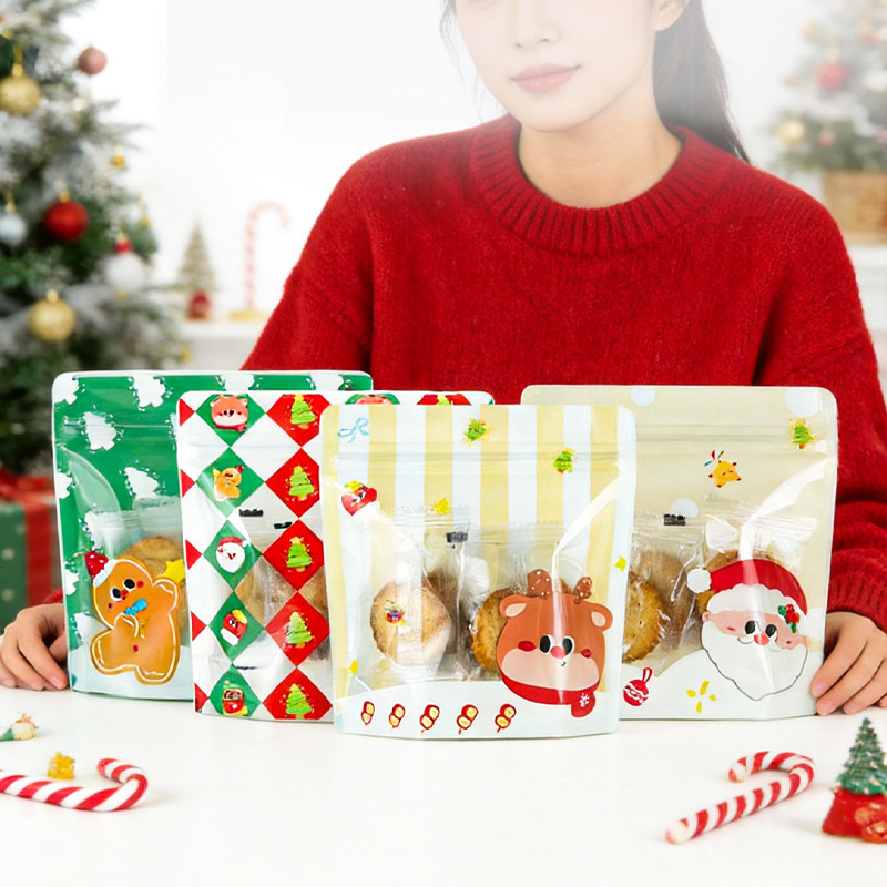 Food Grade Christmas Gift Bags - Baby Food Pouches Reusable ulasan dan harga