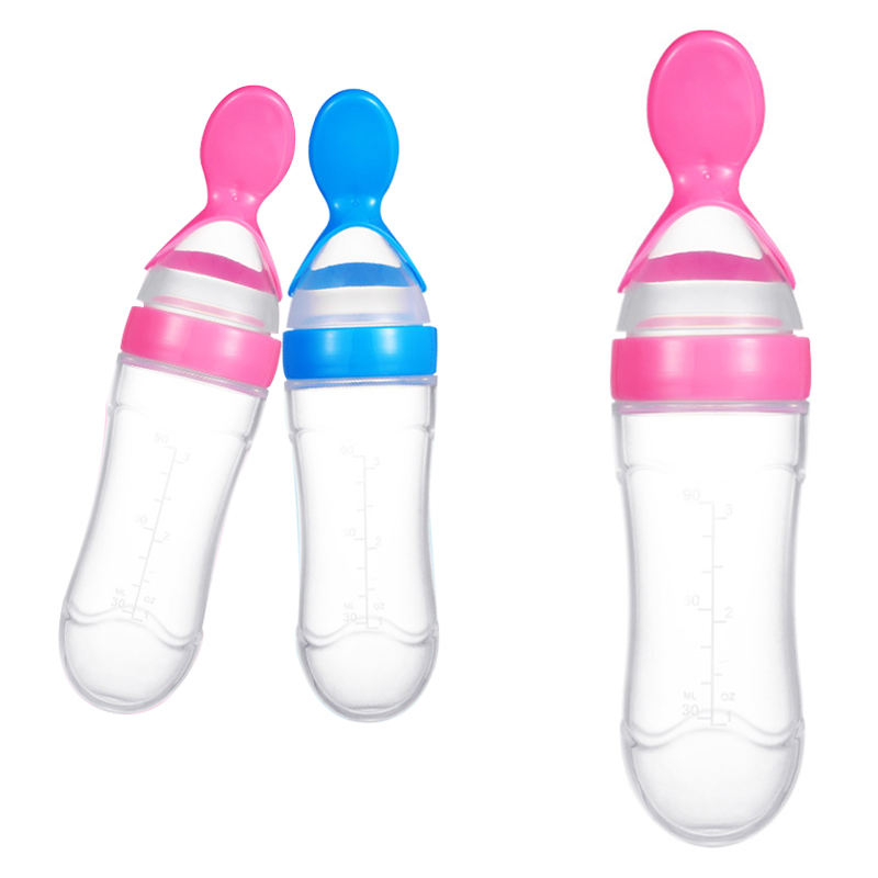 Hot Selling Baby Feeding Silic - Baby Food Dispensing Spoon ulasan dan harga