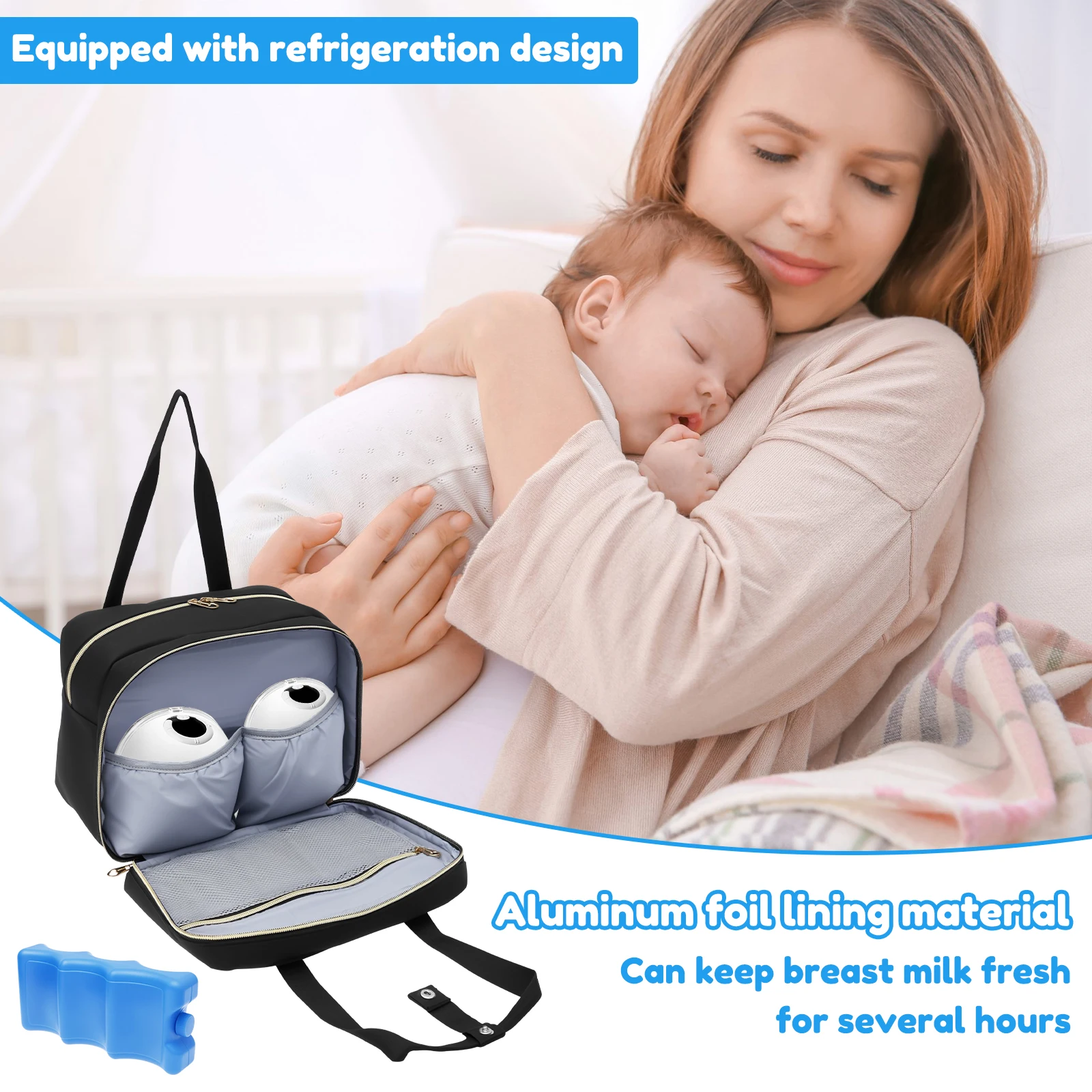 Breast Pump Storage Bag with I - Baby Food Packaging ulasan dan harga