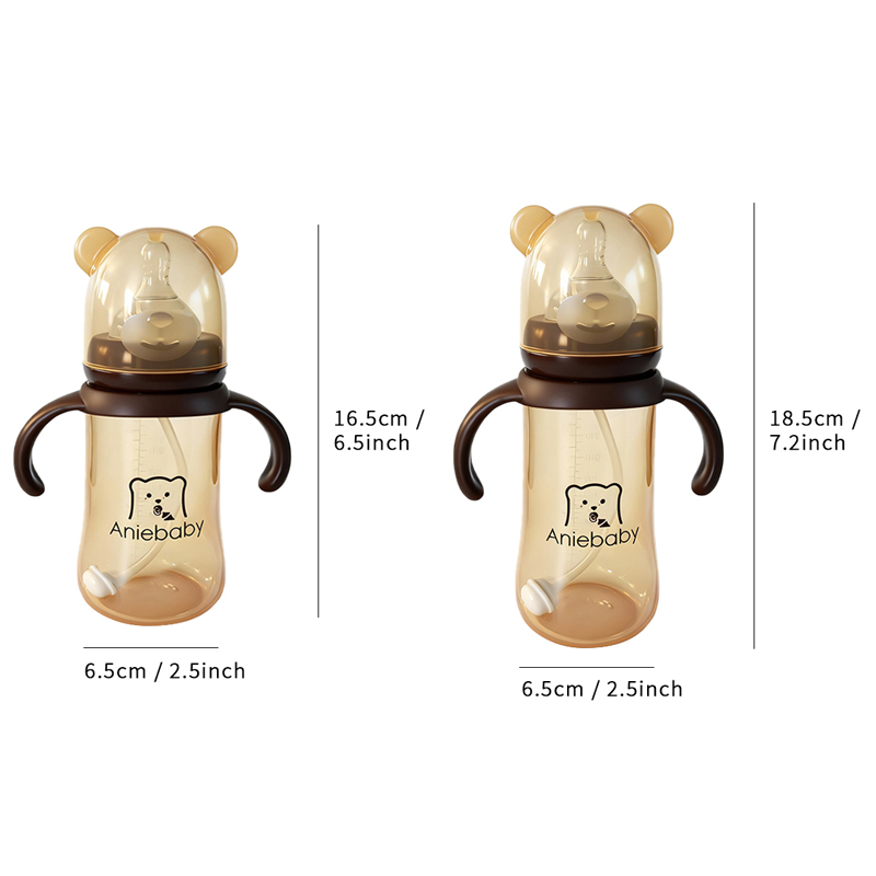 240/300ml 3 in1 Baby Bottle wi - Baby Food Dispensing Spoon ulasan dan harga