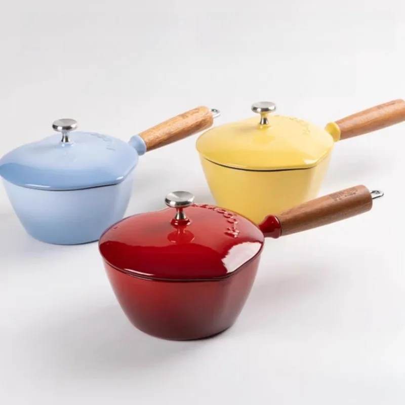 ‌Premium Cast Iron Skillet Non - Baby Food Healthy ulasan dan harga
