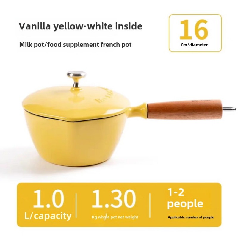 ‌Premium Cast Iron Skillet Non - Baby Food Healthy ulasan dan harga