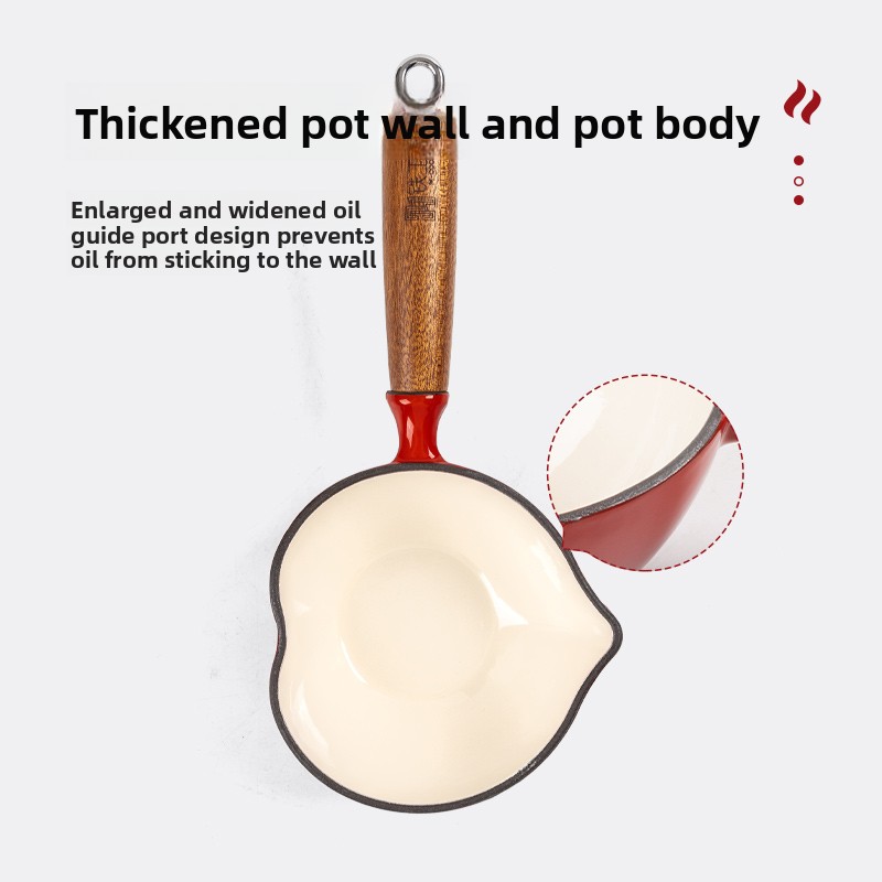 ‌Premium Cast Iron Skillet Non - Baby Food Healthy ulasan dan harga