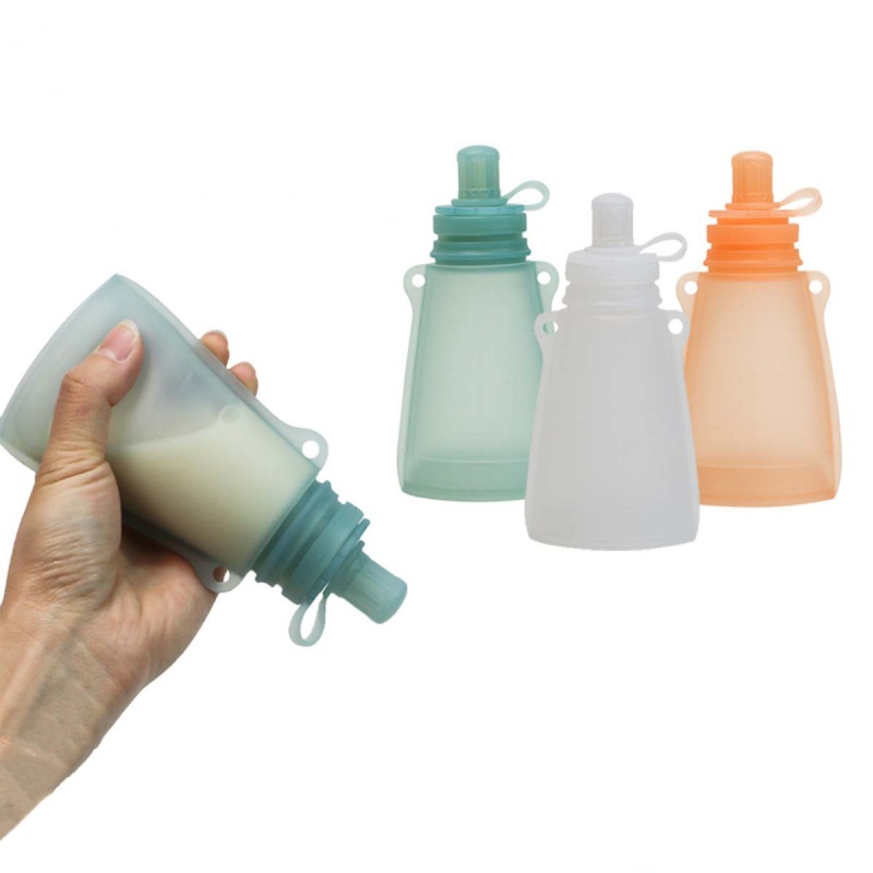 Portable Milk Storage Bag for  - Baby Food Pouches Reusable ulasan dan harga