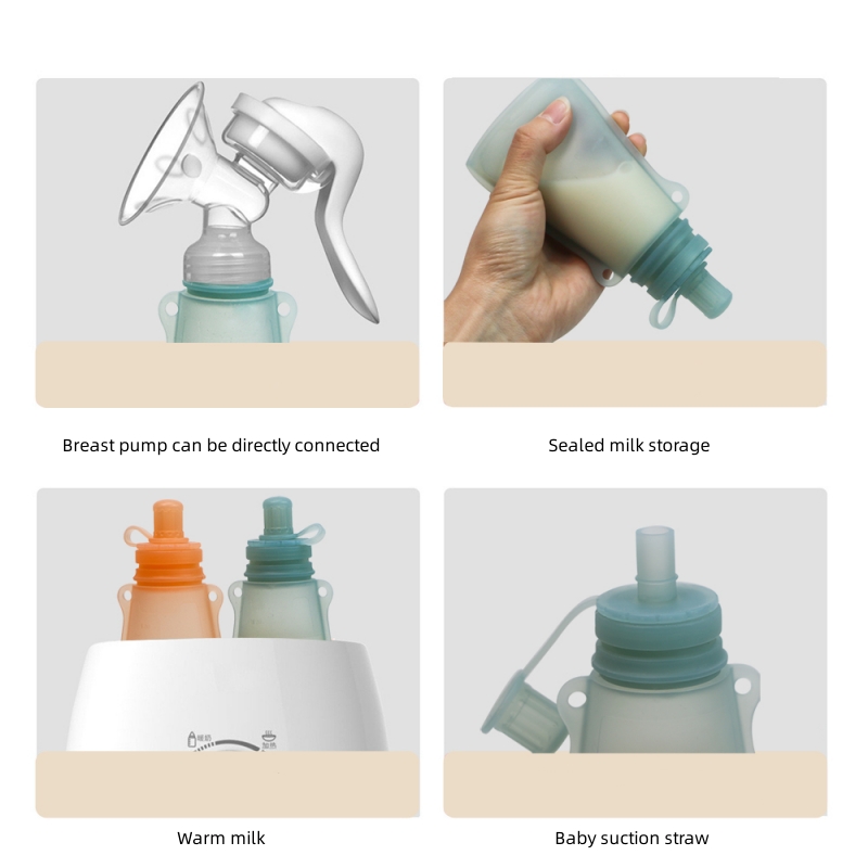 Portable Milk Storage Bag for  - Baby Food Pouches Reusable ulasan dan harga