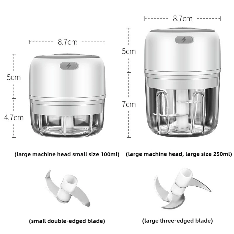 Electric Mini Garlic Chopper 1 - Baby Food Equipment ulasan dan harga