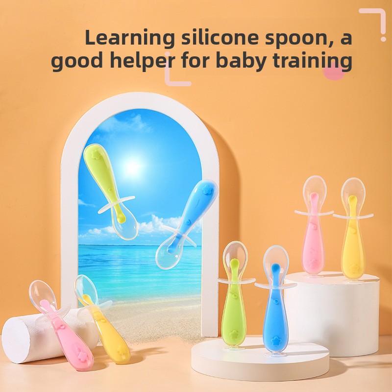 Baby Silicone Spoon, Baby Rice - Baby Rice Food ulasan dan harga