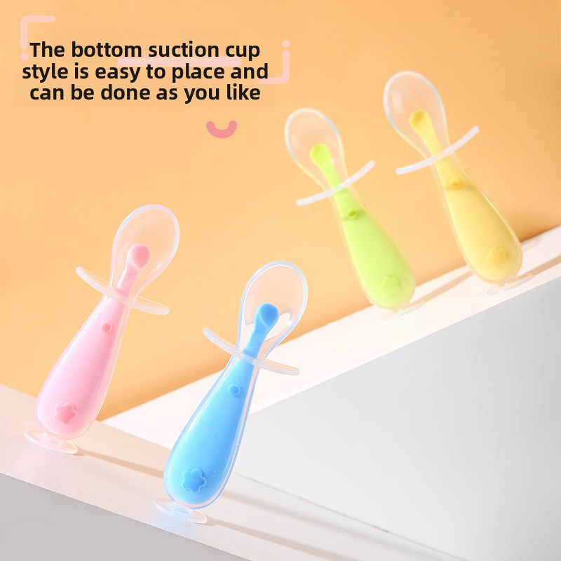 Baby Silicone Spoon, Baby Rice - Baby Rice Food ulasan dan harga