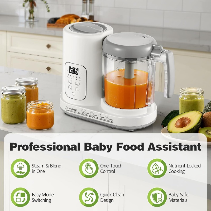 Baby Food Maker Steamer Blende - Baby Food Blender ulasan dan harga