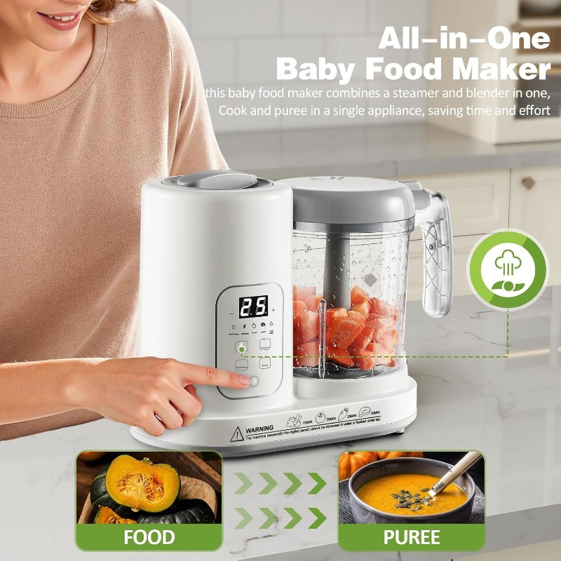 Baby Food Maker Steamer Blende - Baby Food Blender ulasan dan harga