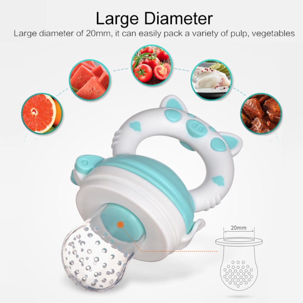 Silicone Fresh Food Nibbler Ba - Baby Food Bites ulasan dan harga