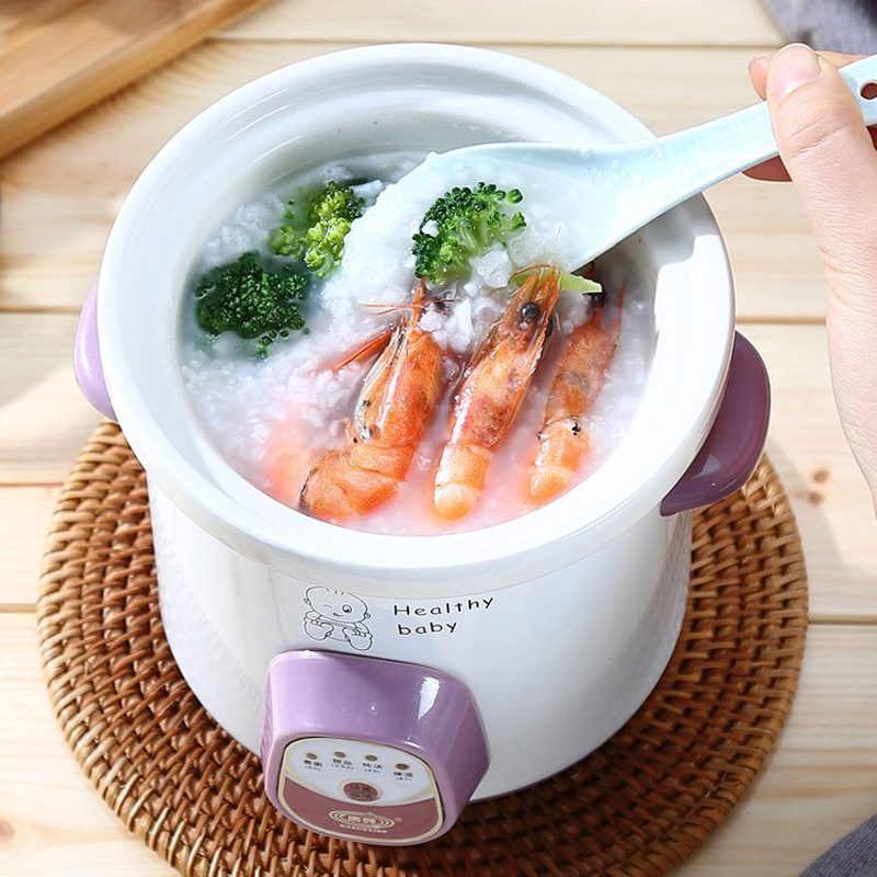 New 0.7L Ceramic Electric Cook - Baby Food Recipe Book ulasan dan harga