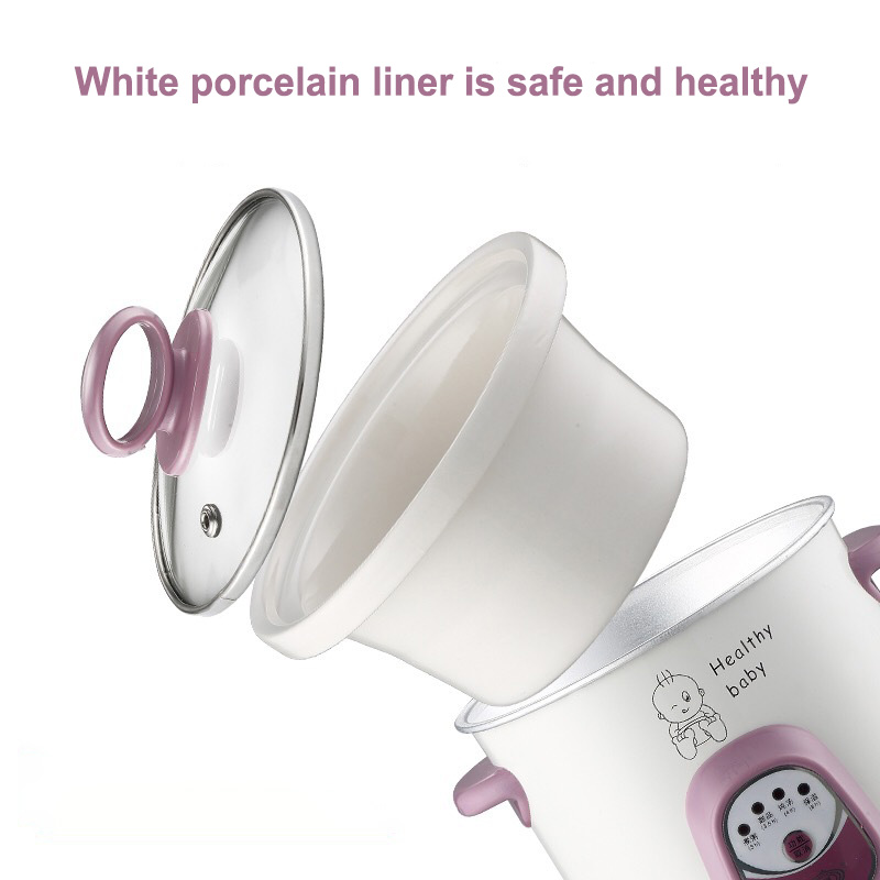 New 0.7L Ceramic Electric Cook - Baby Food Recipe Book ulasan dan harga