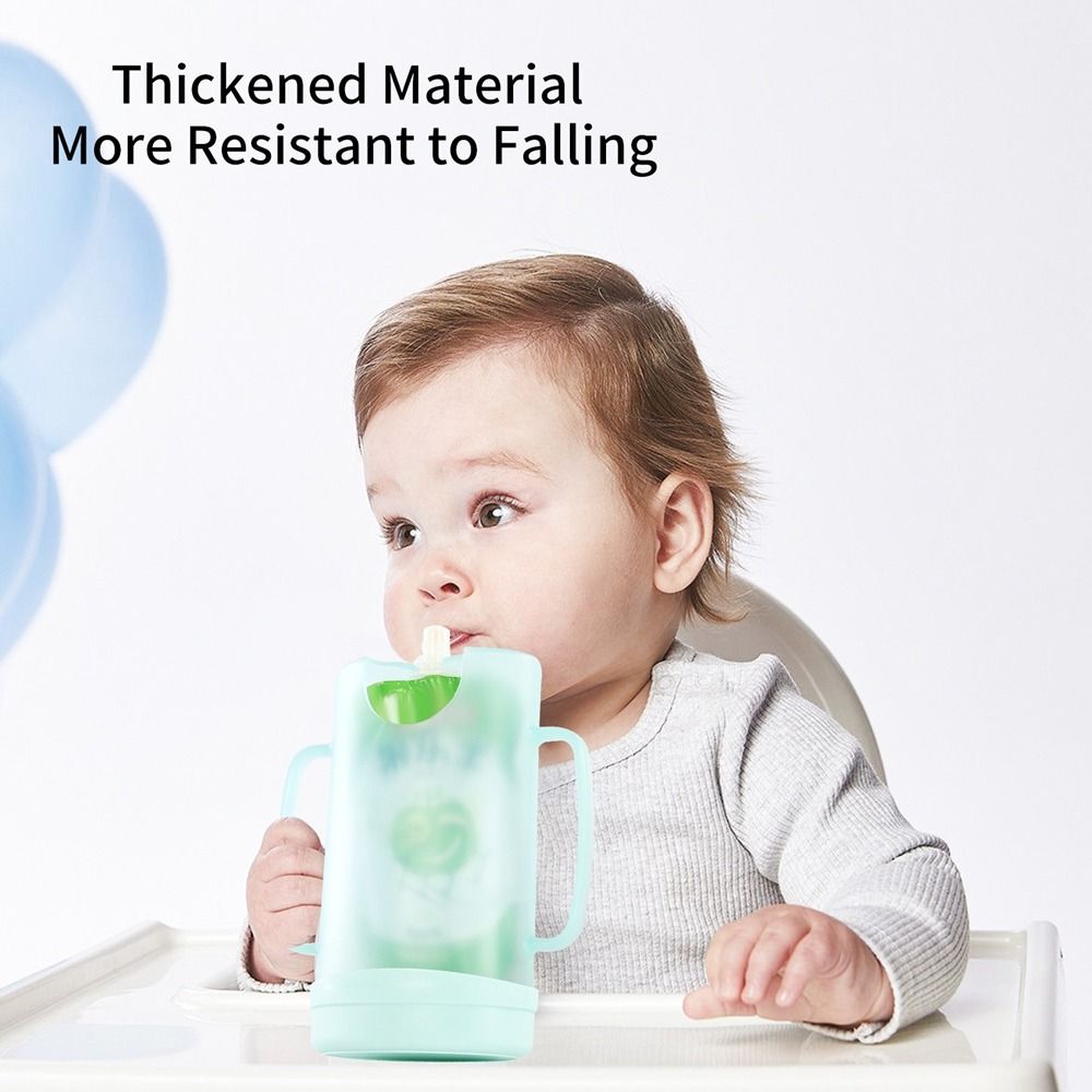 Plastic Squeeze Pouch Holder C - Baby Food Pouches Reusable ulasan dan harga