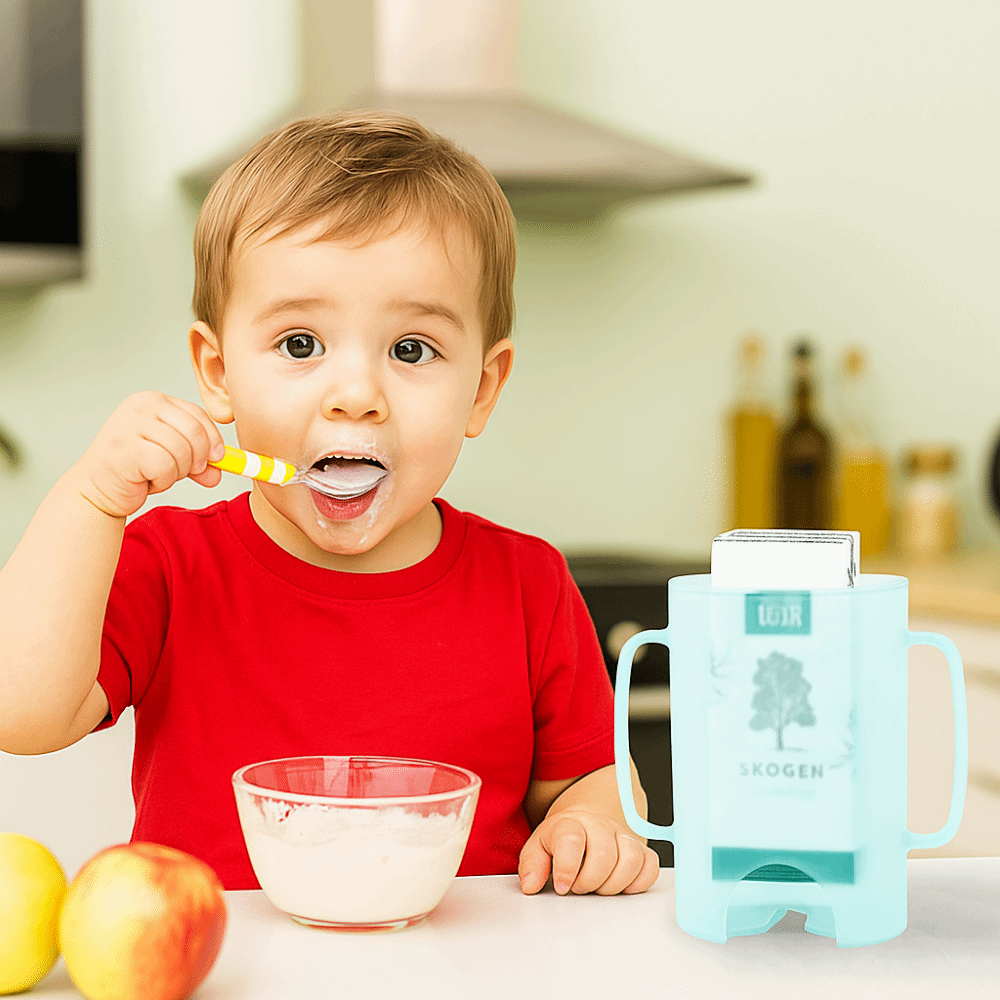 Plastic Squeeze Pouch Holder C - Baby Food Pouches Reusable ulasan dan harga