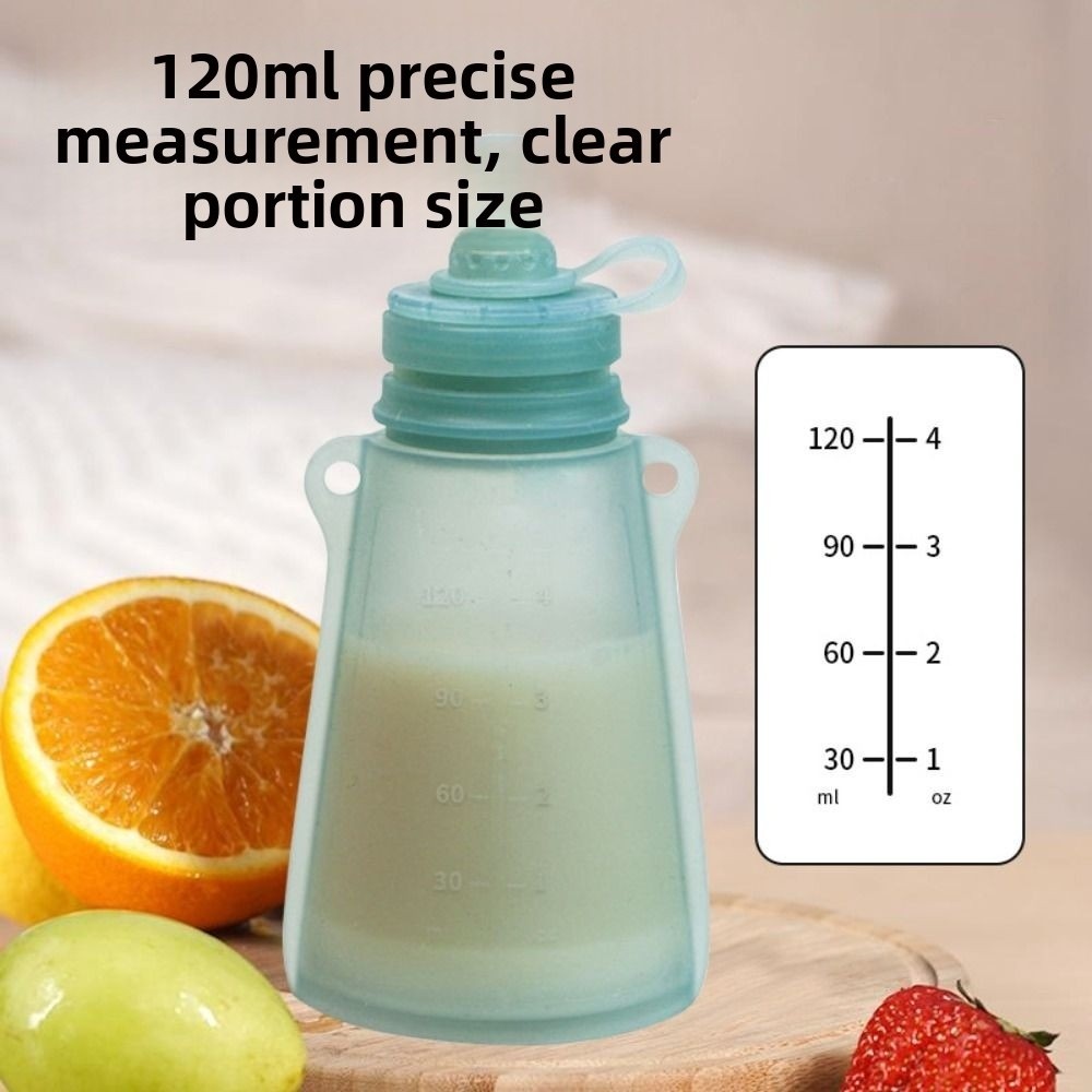 BPA Free Silicone Baby Food Po - Baby Food Pouches Reusable ulasan dan harga