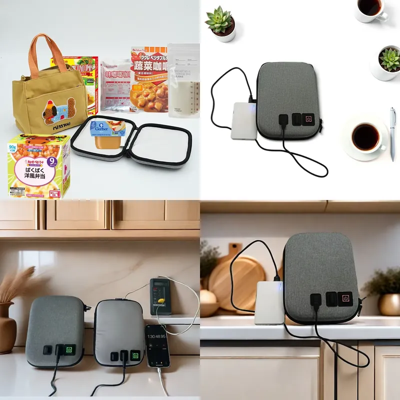 【CHIMU HOME】 Portable USB-Powe - Baby Food Pouches Reusable ulasan dan harga