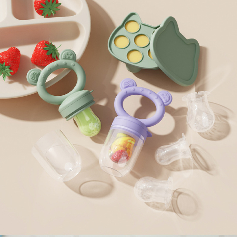 Baby Pacifier Fruit Feeder Wit - Baby Food Bites ulasan dan harga