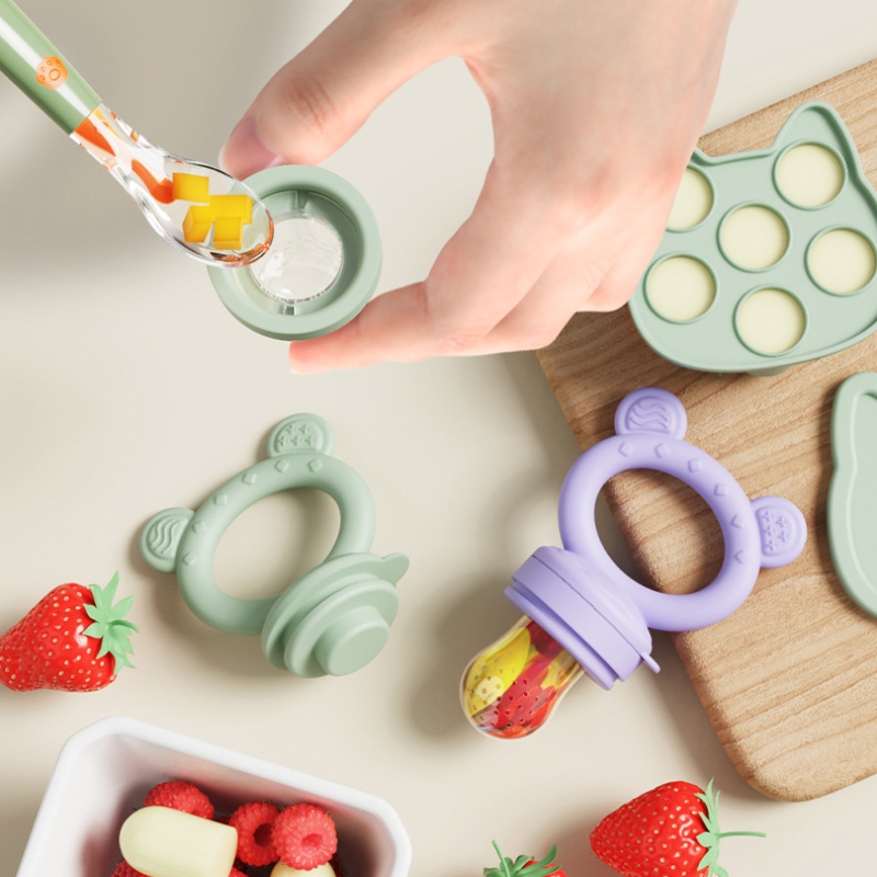 Baby Pacifier Fruit Feeder Wit - Baby Food Bites ulasan dan harga