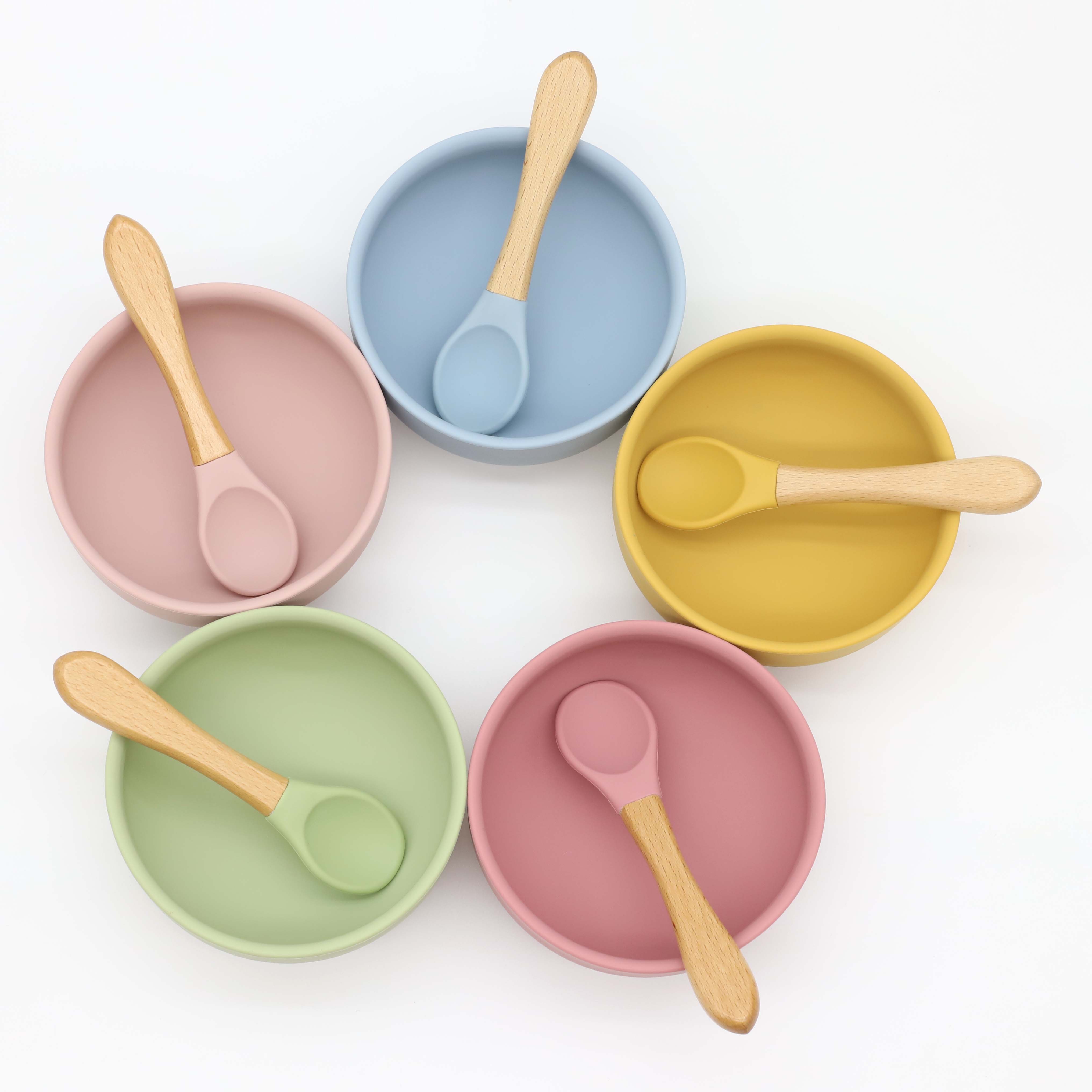Silicone bowl with suction cup - Baby Food Bites ulasan dan harga