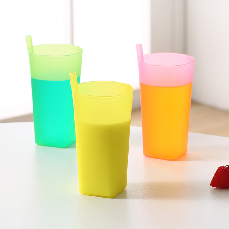 Straw Cup Children Infant Baby - Baby Food Grade ulasan dan harga