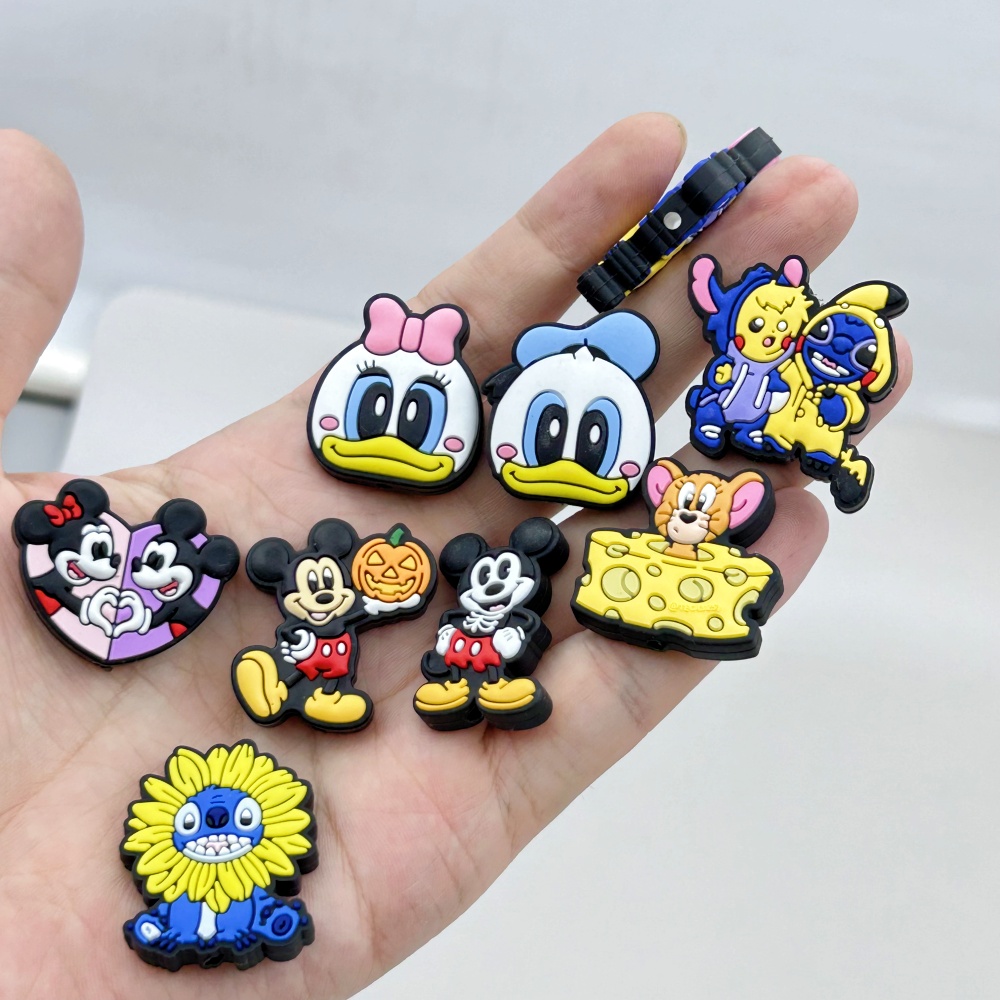 10PC DIY Cartoon Mini Silicone - Baby Food Grade ulasan dan harga