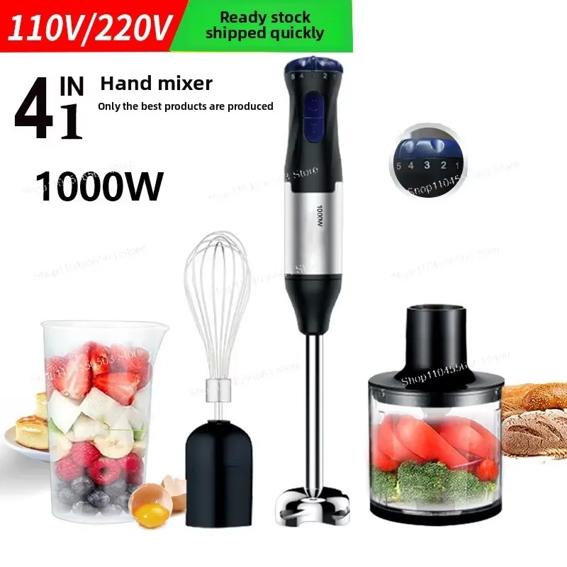 110V 1000W Handheld Immersion  - Baby Food Blender ulasan dan harga